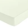 Habitat Pure Cotton 200TC Cream Deep Fitted Sheet - Single -Trend Furniture 8084530 R Z001A