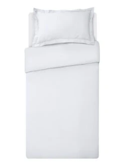 Habitat Egyptian Cotton 400TC White Bedding Set - Single 9 Habitat Egyptian Cotton 400TC White Bedding Set - Single -Trend Furniture 8200455 R Z002A