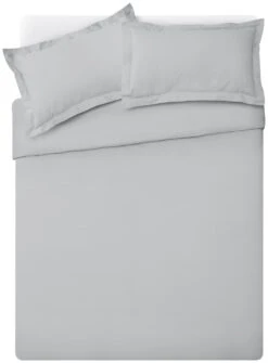 Habitat Egyptian Cotton 400TC Grey Bedding Set - Single 12 Habitat Egyptian Cotton 400TC Grey Bedding Set - Single -Trend Furniture 8268806 R Z002A