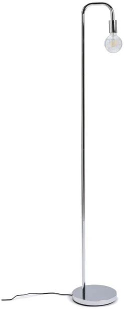 Habitat Rayner Floor Lamp - Chrome -Trend Furniture 8340834 R Z001C