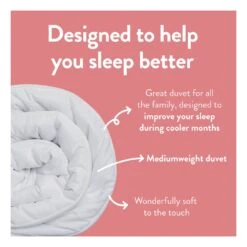 Slumberdown Winter Warm 13.5 Tog Duvet - Single -Trend Furniture 8353144 R Z003A