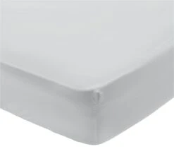 Habitat Egyptian Cotton 400TC Grey Fitted Sheet - Single