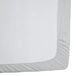 Habitat Egyptian Cotton 400TC Grey Fitted Sheet - Single -Trend Furniture 8366928 R Z002A