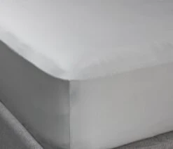 Habitat Egyptian Cotton 400TC Grey Fitted Sheet - Single -Trend Furniture 8366928 R Z009C