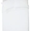 Habitat Pure Cotton 200TC White Bedding Set - Double -Trend Furniture 8376994 R Z001A