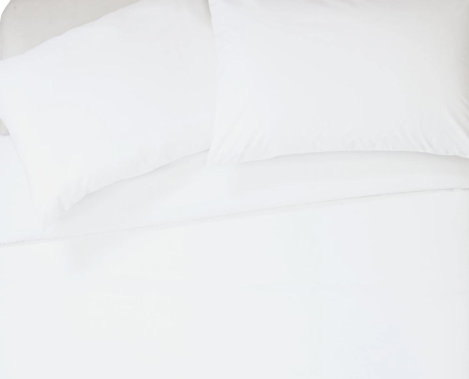 Habitat Pure Cotton 200TC White Bedding Set - Double 5 Habitat Pure Cotton 200TC White Bedding Set - Double - Image 3