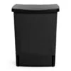 Brabantia 10 Litre Built-In Kitchen Cupboard Bin - Black -Trend Furniture 8422680 R Z001A