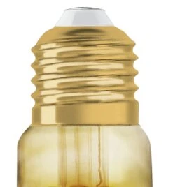 Osram 40W ES LED Vintage Gold Pinecone Light Bulb -Trend Furniture 8462781 R Z004A