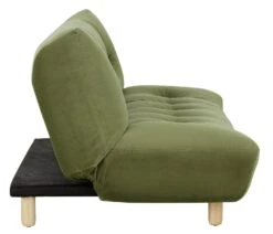 Habitat Kota 3 Seater Velvet Clic Clac Sofa Bed - Green 12 Habitat Kota 3 Seater Velvet Clic Clac Sofa Bed - Green -Trend Furniture 8489496 R Z003A