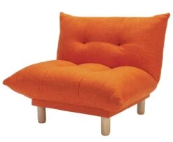 Habitat Kota Fabric Armchair - Orange -Trend Furniture 8656748 R Z002A