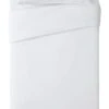 Habitat Cotton Rich Plain White Bedding Set - Single -Trend Furniture 8678434 R Z001A