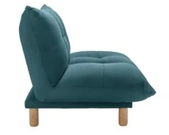 Habitat Kota Velvet Armchair - Teal 11 Habitat Kota Velvet Armchair - Teal -Trend Furniture 8761217 R Z003A