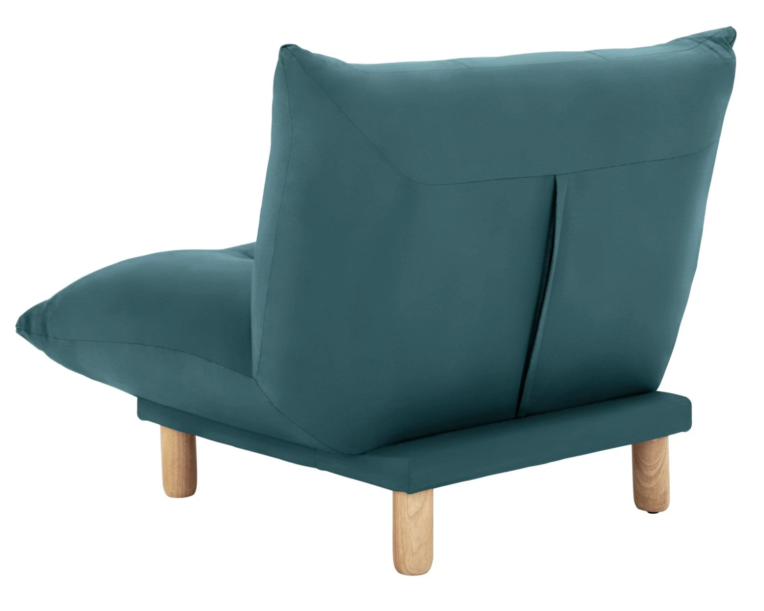 Habitat Kota Velvet Armchair - Teal 6 Habitat Kota Velvet Armchair - Teal - Image 4