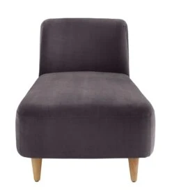 Habitat Daisy Velvet Corner Chaise Sofa - Grey -Trend Furniture 8774187 R Z003A