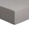 Habitat Cotton Brushed Grey Fitted Sheet - Toddler -Trend Furniture 8797937 R Z001A
