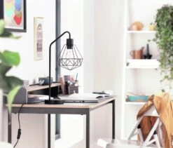 Habitat Kanso Stick Table Lamp - Black -Trend Furniture 8798589 R Z002C