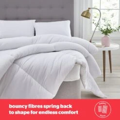 Silentnight Bounceback 13.5 Tog Duvet - Single 12 Silentnight Bounceback 13.5 Tog Duvet - Single -Trend Furniture 8801191 R Z003A
