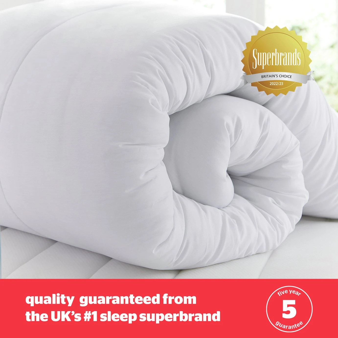 Silentnight Bounceback 13.5 Tog Duvet - Single 9 Silentnight Bounceback 13.5 Tog Duvet - Single - Image 7
