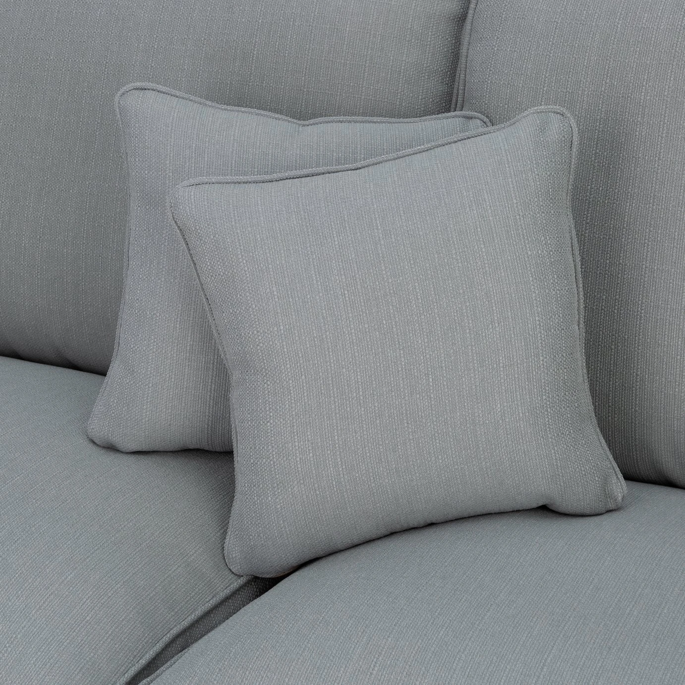 Habitat Matilda Fabric 3 Seater Sofa - Grey 8 Habitat Matilda Fabric 3 Seater Sofa - Grey - Image 6