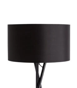 Habitat Matt Tripod Floor Lamp - Black -Trend Furniture 8838298 R Z005A