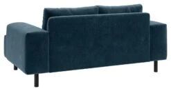 Habitat Julien Velvet 2 Seater Sofa - Navy Blue -Trend Furniture 8863524 R Z004A