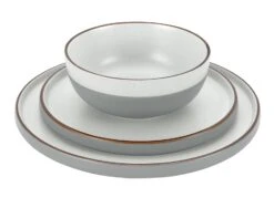Habitat Loft Living Speckle 12 Piece Dinner Set - Grey -Trend Furniture 8864846 R Z002A