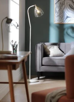 Habitat Country Hideaway Floor Lamp - Cream -Trend Furniture 8865058 R Z002C