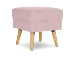 Habitat Callie Fabric Footstool - Blush Pink -Trend Furniture 8865773 R Z002A