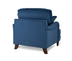 Habitat Matilda Velvet Armchair - Blue 11 Habitat Matilda Velvet Armchair - Blue -Trend Furniture 8878595 R Z003A