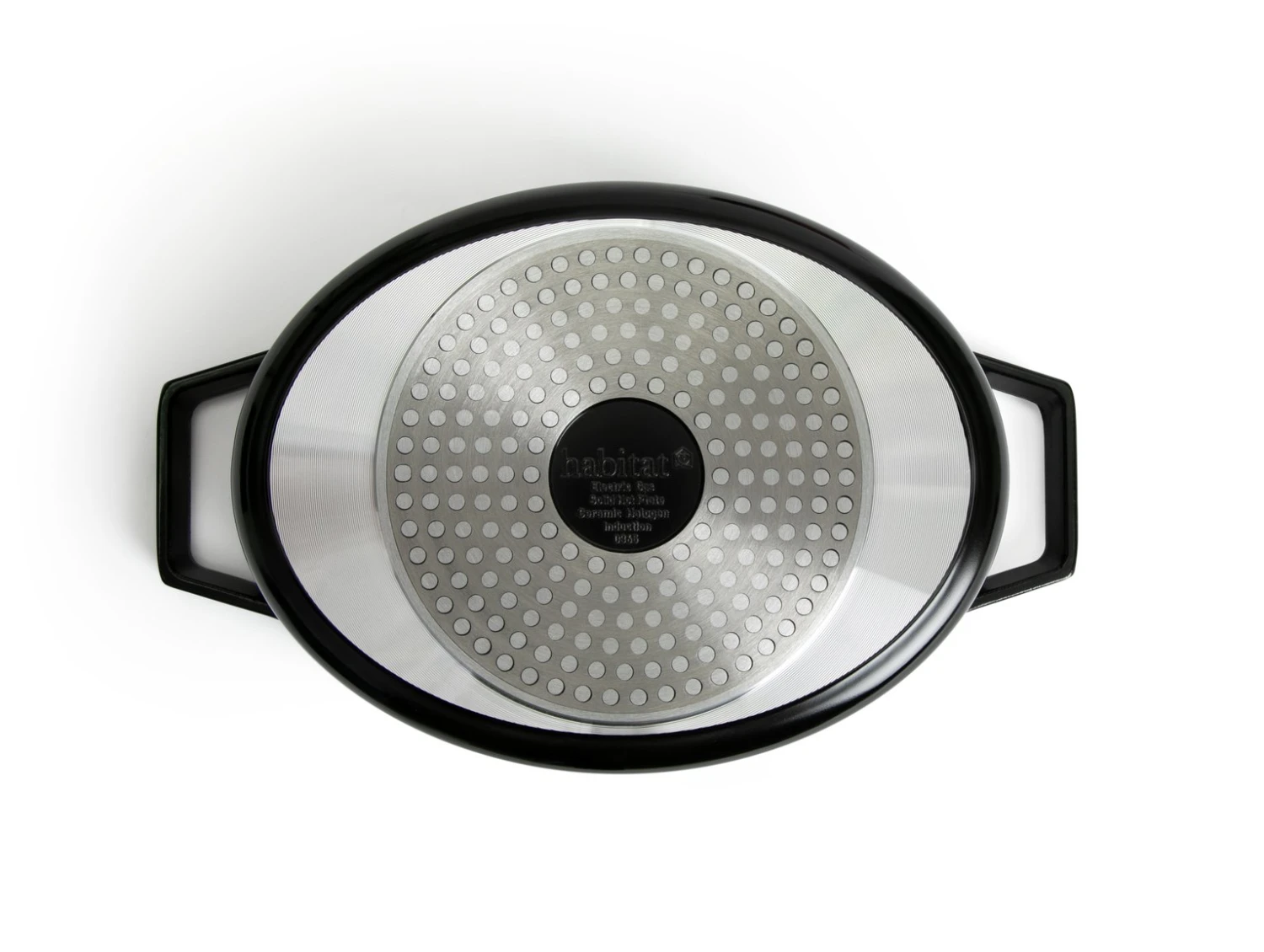 Habitat 3.6 Litre Cast Aluminium Casserole Dish - Black 7 Habitat 3.6 Litre Cast Aluminium Casserole Dish - Black - Image 5