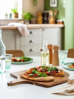 Habitat Industrial Wooden Pizza Board And Cutter Set 10 Habitat Industrial Wooden Pizza Board And Cutter Set -Trend Furniture 8885643 R Z001C