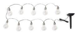 Habitat Neon Effect Bulb Solar String Lights -Trend Furniture 8894799 R Z003A