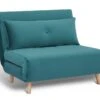 Habitat Roma Small Double Velvet Chairbed - Teal 2 Habitat Roma Small Double Velvet Chairbed - Teal -Trend Furniture 8921758 R Z006A