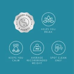 Slumberdown Wellbeing Weighted Adults Blanket - 7kg -Trend Furniture 8942919 R Z011A