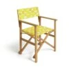 Habitat Folding Wooden Director Chair - Yellow -Trend Furniture 8945590 R Z001A