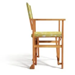 Habitat Folding Wooden Director Chair - Yellow -Trend Furniture 8945590 R Z005A
