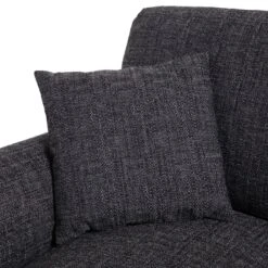 Habitat Lisbon Fabric 2 Seater Sofa - Charcoal -Trend Furniture 8948858 R Z007A