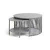 Habitat Ipanema Metal Garden Coffee Table - Grey -Trend Furniture 8957045 R Z001A