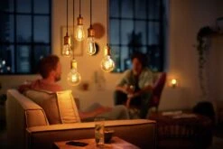 Philips LED Filament E27 6.5W (40W) Dim Giant Bulb + Cord -Trend Furniture 8957935 R Z006A