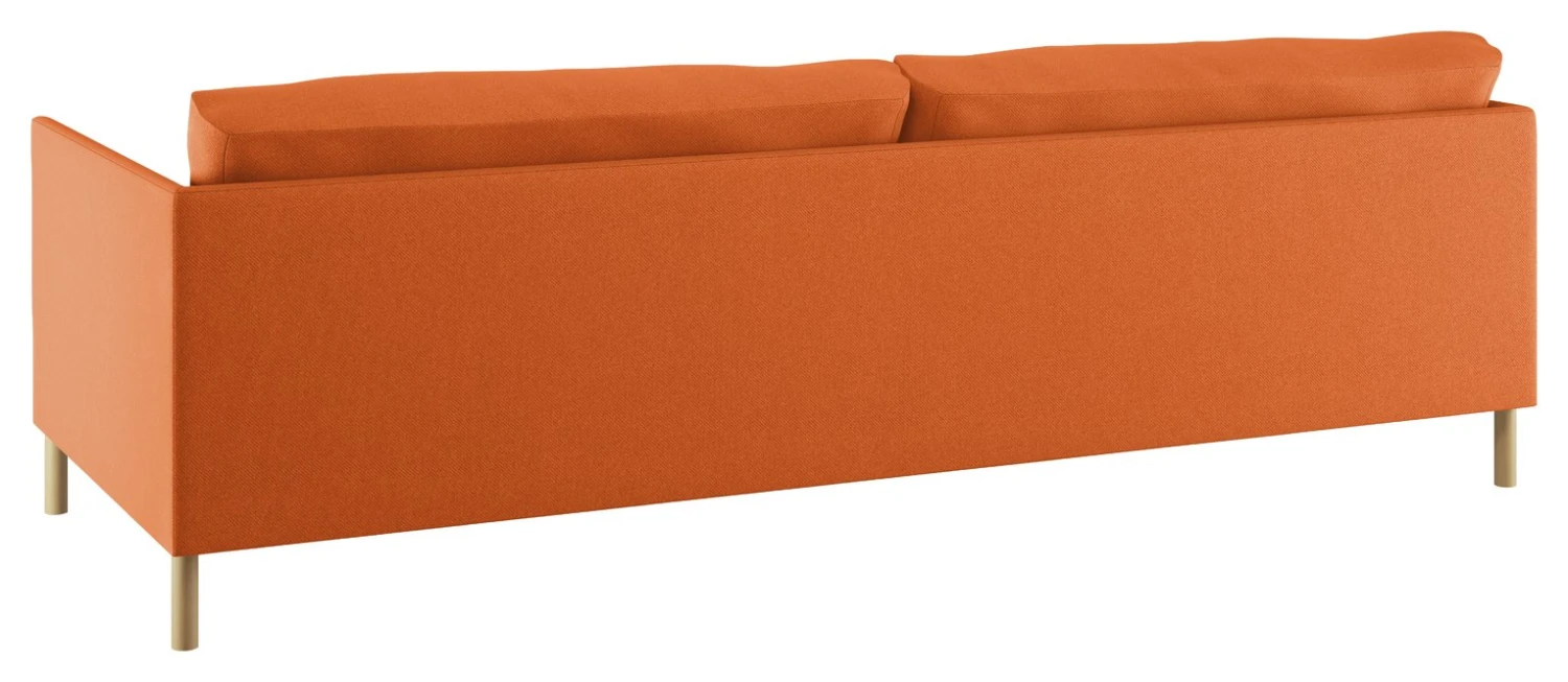 Habitat Hyde 3 Seater Fabric Sofa Bed - Orange 6 Habitat Hyde 3 Seater Fabric Sofa Bed - Orange - Image 4