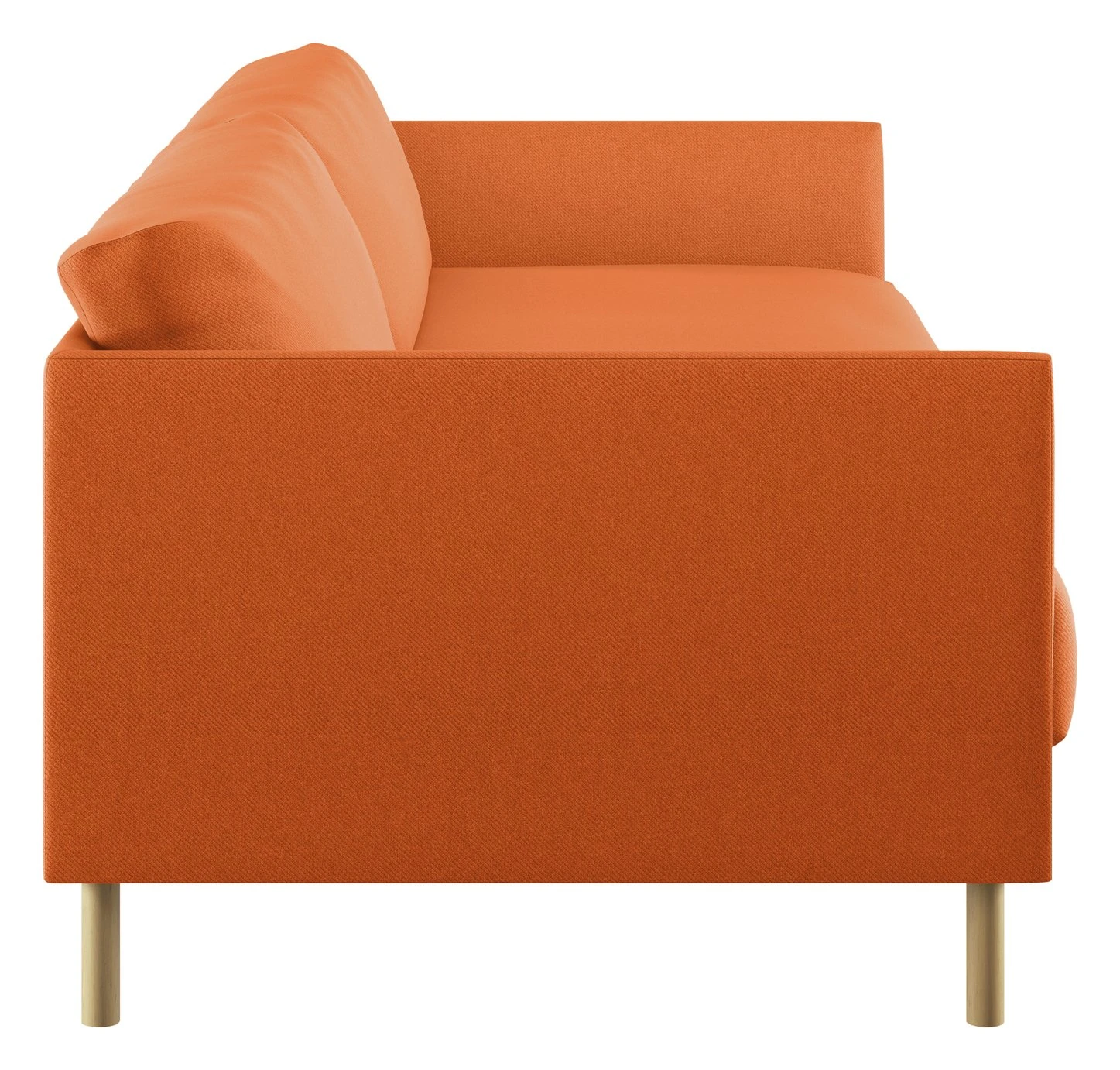 Habitat Hyde 3 Seater Fabric Sofa Bed - Orange 7 Habitat Hyde 3 Seater Fabric Sofa Bed - Orange - Image 5