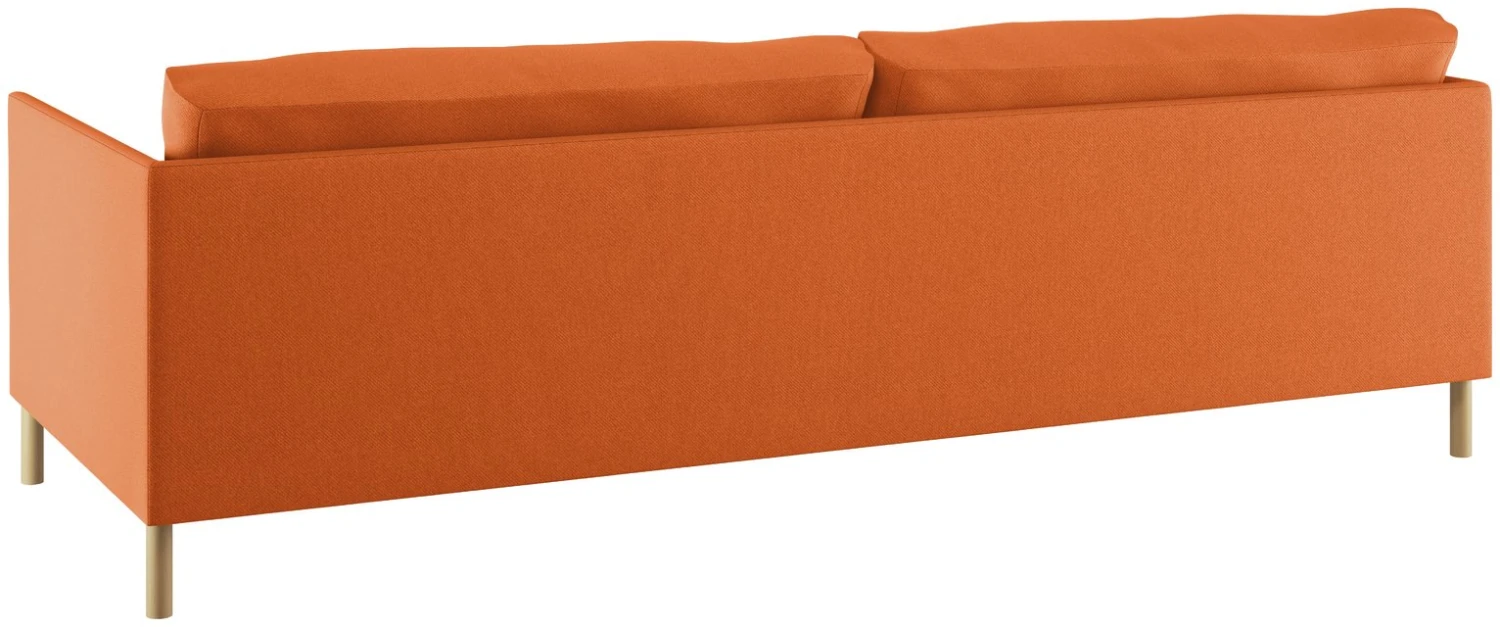 Habitat Hyde 3 Seater Fabric Sofa Bed - Orange 8 Habitat Hyde 3 Seater Fabric Sofa Bed - Orange - Image 6