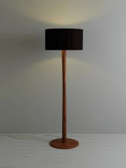 Habitat Pole Floor Lamp Base - Walnut -Trend Furniture 8977568 R Z001C