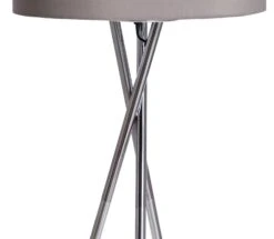 Habitat Tripod Floor Lamp - Grey And Chrome -Trend Furniture 9132742 R Z003A