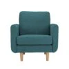 Habitat Remi Fabric Armchair In A Box -Teal -Trend Furniture 9153721 R Z001A
