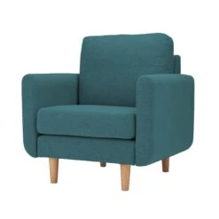 Habitat Remi Fabric Armchair In A Box -Teal -Trend Furniture 9153721 R Z004A