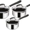 Tefal Jamie Oliver 3 Piece Non Stick Saucepan Set -Trend Furniture 9164459 R Z001A