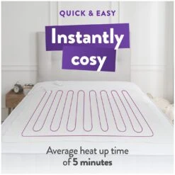 Slumberdown Essentials Electric Underblanket - Small Double -Trend Furniture 9169131 R Z005A