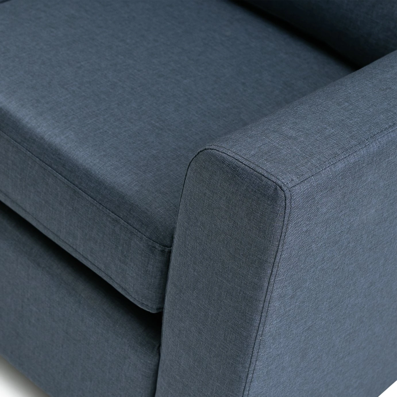 Habitat Apartment 2 Seater Fabric Sofa Bed - Navy 8 Habitat Apartment 2 Seater Fabric Sofa Bed - Navy - Image 6