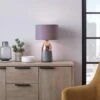 Habitat Pluto Touch Table Lamp - Copper & Grey -Trend Furniture 9179846 R Z001A